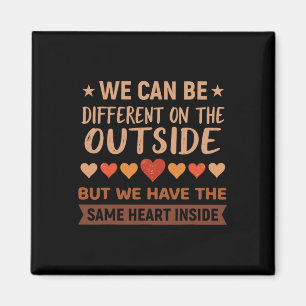 Same Heart Equality Black History Month Afrikanisc Magnet