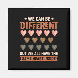 Same Heart Inside Juneteenth Monat der Schwarzen G Magnet