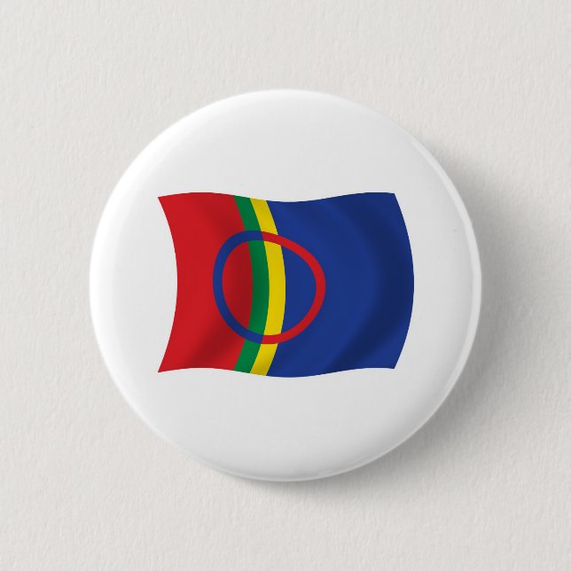 Samen-Flagge Button (Vorderseite)