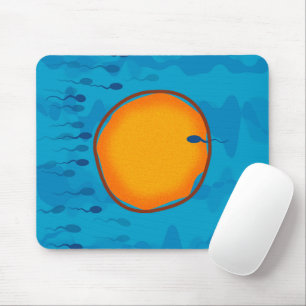 Samen und Ei Medizinische Wissenschaft Mousepad