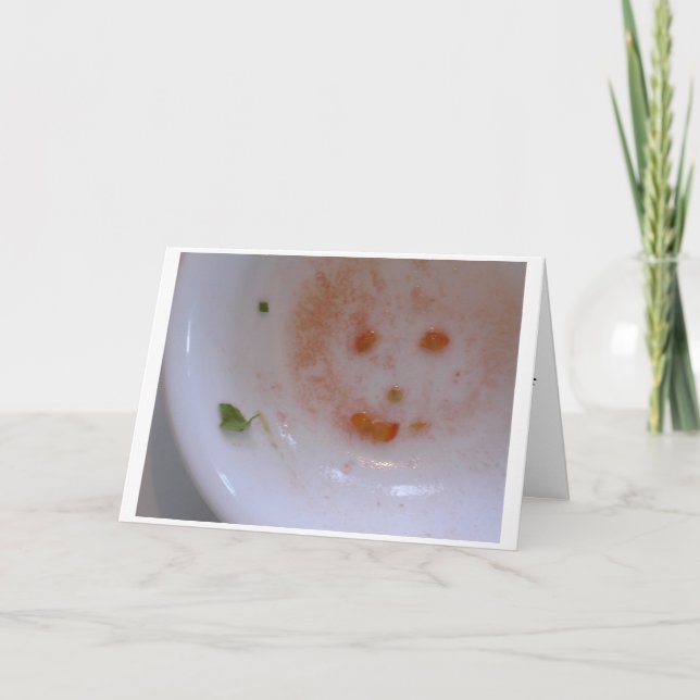 Samenerguss Feiertagskarte (Vorderseite)