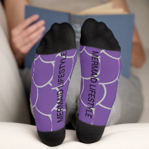 Samenmagazin lila socken