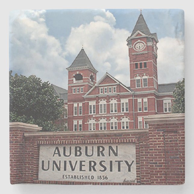 Samford Hall, Auburn, Alabama, Auburn Steinuntersetzer (Vorderseite)