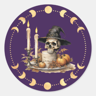 Samhain 2 runder aufkleber