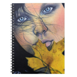 Samhain feenhaftes Schönheit Notizbuch Notizblock