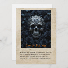 Samhain Greeting Card Dankeskarte