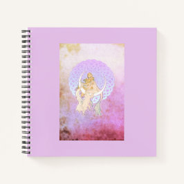 Samhain Greetings Lunar Goddess Notizbuch