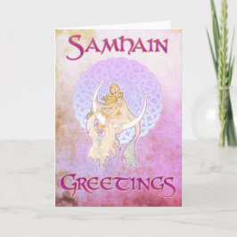 Samhain Gruß-Mondgöttin Karte