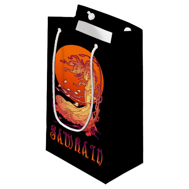 Samhain Kleine Geschenktüte (Vorderseite Schrägansicht)