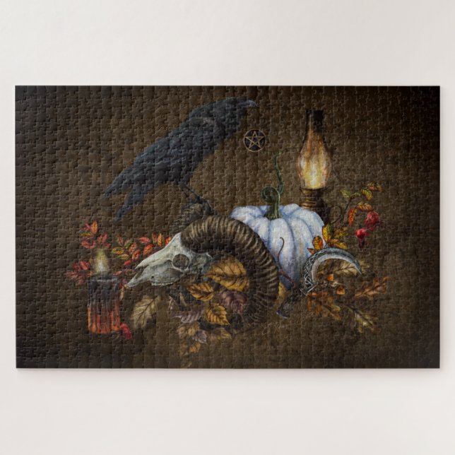 Samhain Raven (Horizontal)