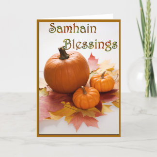 Samhain Segen Karte