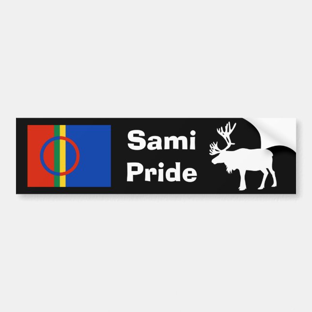 Sami, die Leute des acht Jahreszeit-Autoaufklebers Autoaufkleber (Vorne)