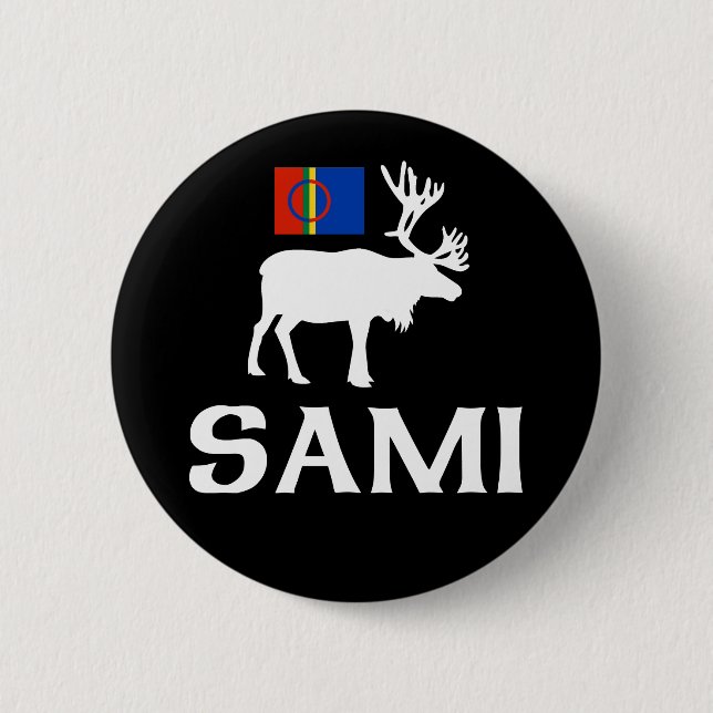 Sami, die Leute von acht Jahreszeiten Button (Vorderseite)