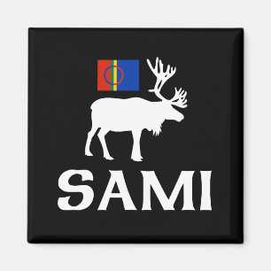 Sami, die Leute von acht Jahreszeiten Magnet