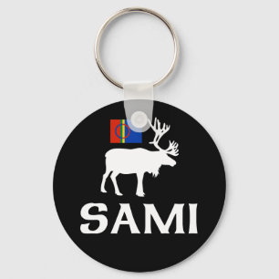 Sami, die Leute von acht Jahreszeiten Schlüsselanhänger