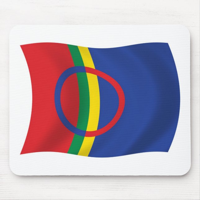 Sami People Flag Mousepad (Vorne)