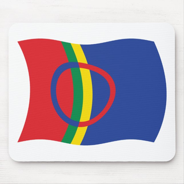 Sami People Flag Mousepad (Vorne)