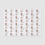 Samiese Cat Christmas Tissue Paper Seidenpapier<br><div class="desc">Lassen Sie sich mit diesem Katzengewebpapier mit einer festlichen Siamkatze in roter Weihnachtsmannmütze verzaubern. Dieses niedliche und festliche Design ist mit Aquarelltönen und einem spielerischen Geist gestaltet und eignet sich ideal für Katzenliebhaber, Urlaubskunst und Saisonverpackungen. Ideal für Geschenkpackungen Weihnachten, Katzengewebpapier fügt eine einzigartige, von Haustieren inspiriert Touch zu Ihren Geschenken...</div>