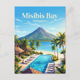 Samiloy-Insel Philippinen Postkarte