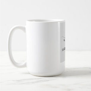 Samira Hadid Monogramm Luxus Kaffeetasse