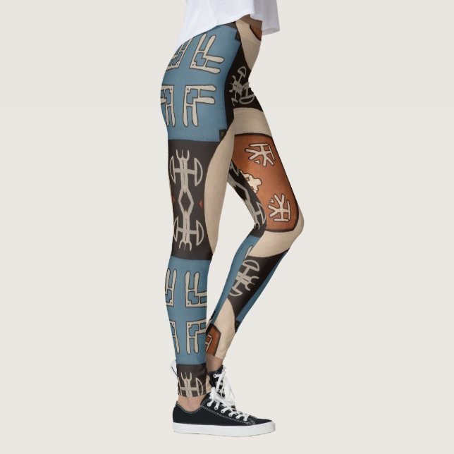 Samisk inspiration  leggings (Rechts)