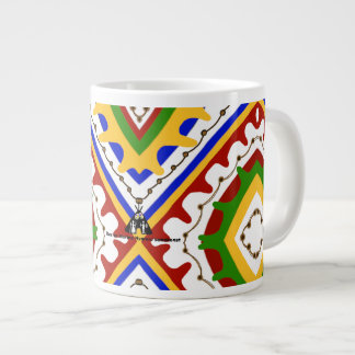 Samisk mönster Jumbo-Tasse