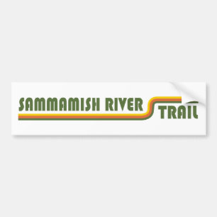 Sammamish River Trail Washington Autoaufkleber