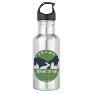 Sammamish River Trail Washington Edelstahlflasche