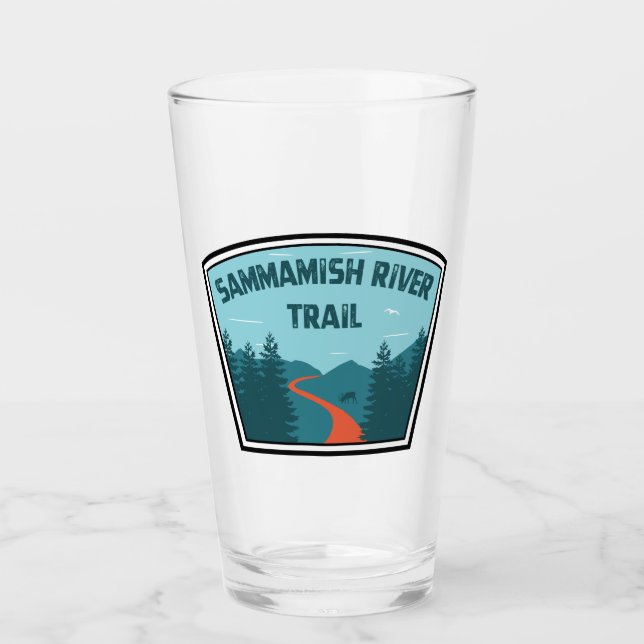 Sammamish River Trail Washington Glas (Vorderseite)