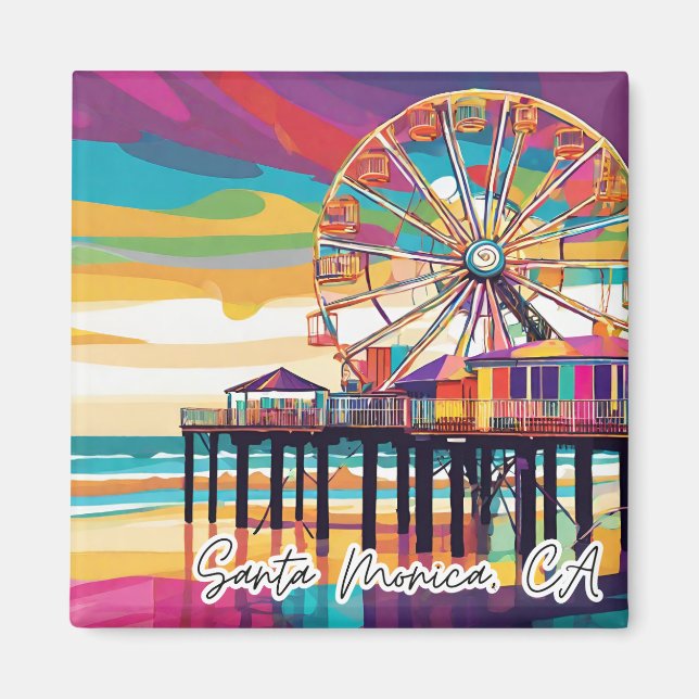 Sammelband Funky City Magnet - Santa Monica (Vorne)