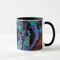 Sammelbare abstrakte Kunst-Tasse mit Callis Stern
