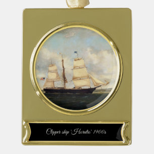 Sammelbare Clipper Ship Horatio Ornamente