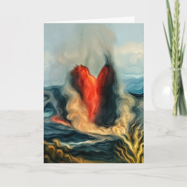 Sammelbare Glow Forth anpassbare Karte (Vorderseite)