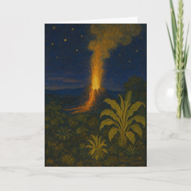 Sammelbare Glow-Forth-Grußkarte Karte (Vorderseite)