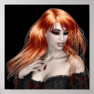 ♥ sammelbares Vampirs-Puppen-Kunst ♥ (vampire3) Poster