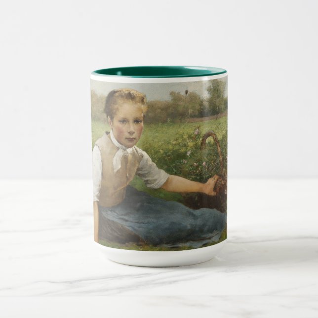 Sammeln-Blumen | 1882 Tasse (Zentrum)