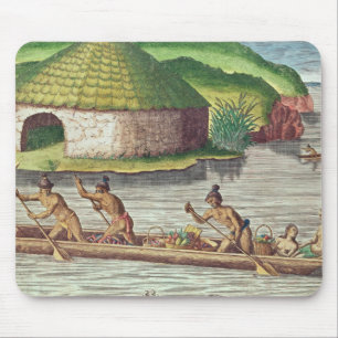 Sammeln der Ernten für das Kommunallagerhaus Mousepad