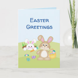 Sammeln der Grußkarte für Ostereier Karte