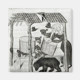 Sammeln des Honigs Magnet