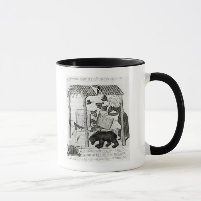 Sammeln des Honigs Tasse (Rechts)