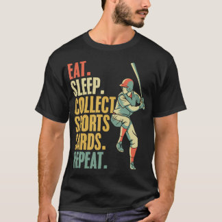 Sammeln von Sportkarten Basketball Baseball Karte  T-Shirt