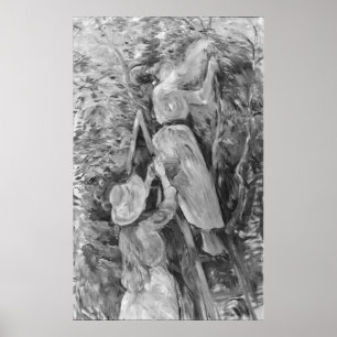 Sammelnkirschen, 1891 poster