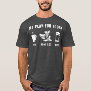 Sammelplan für Haizähne von heute T-Shirt