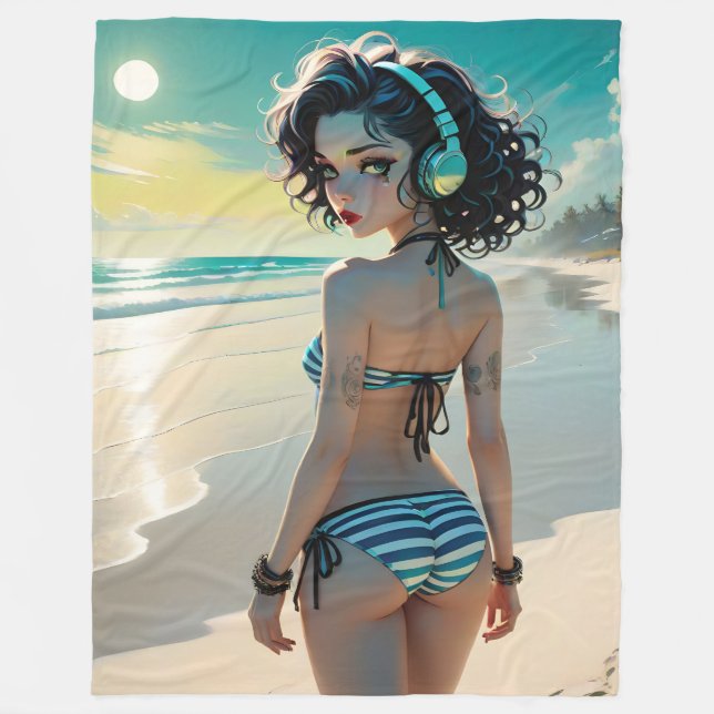 Sammi Dollz Fleece Blanket (Vorderseite)