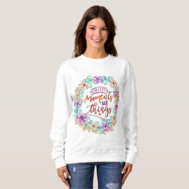 Sammle Momente nicht Dinge Sweatshirt