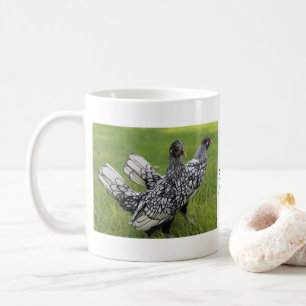Sammler von Banham Chickens Schwarz/Weiß-Tasse Kaffeetasse