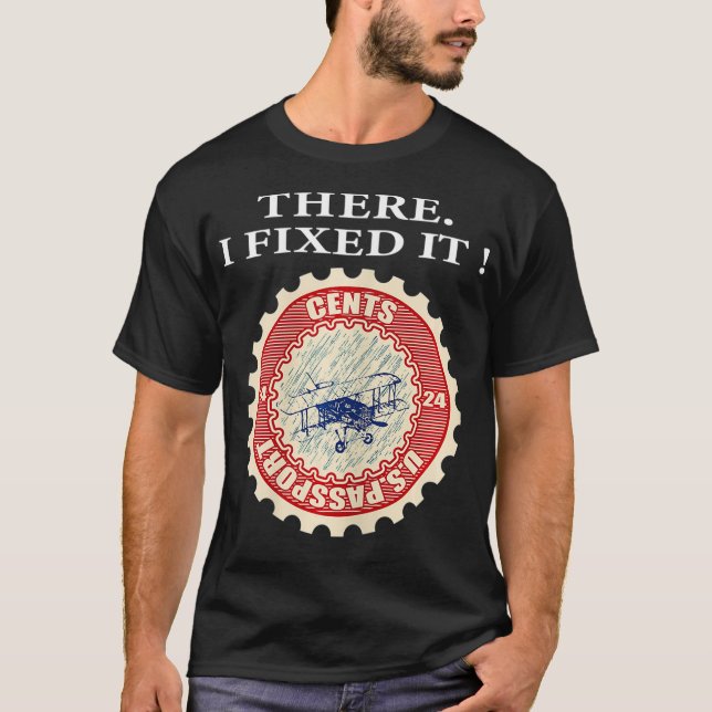 Sammler von Briefmarke für Briefmarke  T-Shirt (Vorderseite)