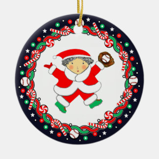 Sammlerobjekt Baseball für Frauen Keramik Ornament