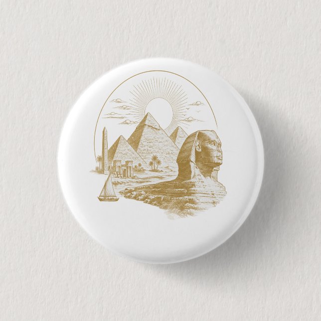 Sammlung Altes Ägypten Button (Vorderseite)