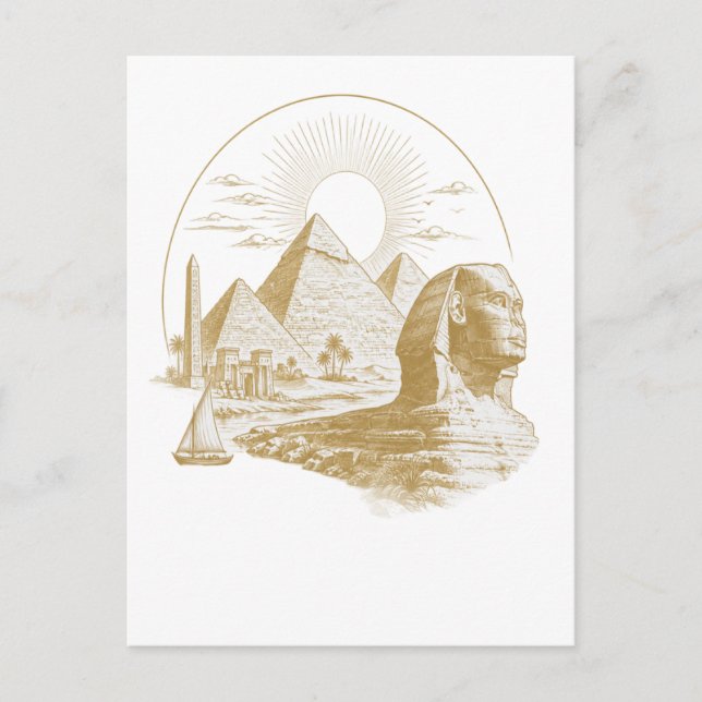 Sammlung Altes Ägypten Postkarte (Vorderseite)